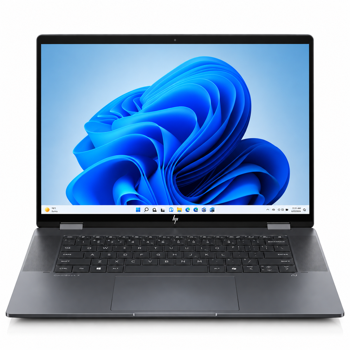 HP OmniBook X Flip 16" 2-in-1 AI Laptop – Core Ultra 7