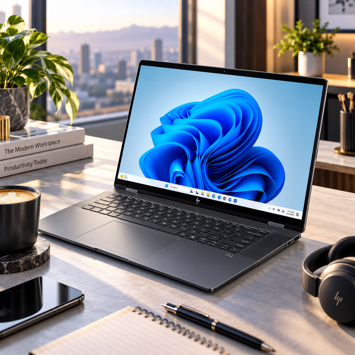 HP OmniBook X Flip 16" 2-in-1 AI Laptop – Core Ultra 7