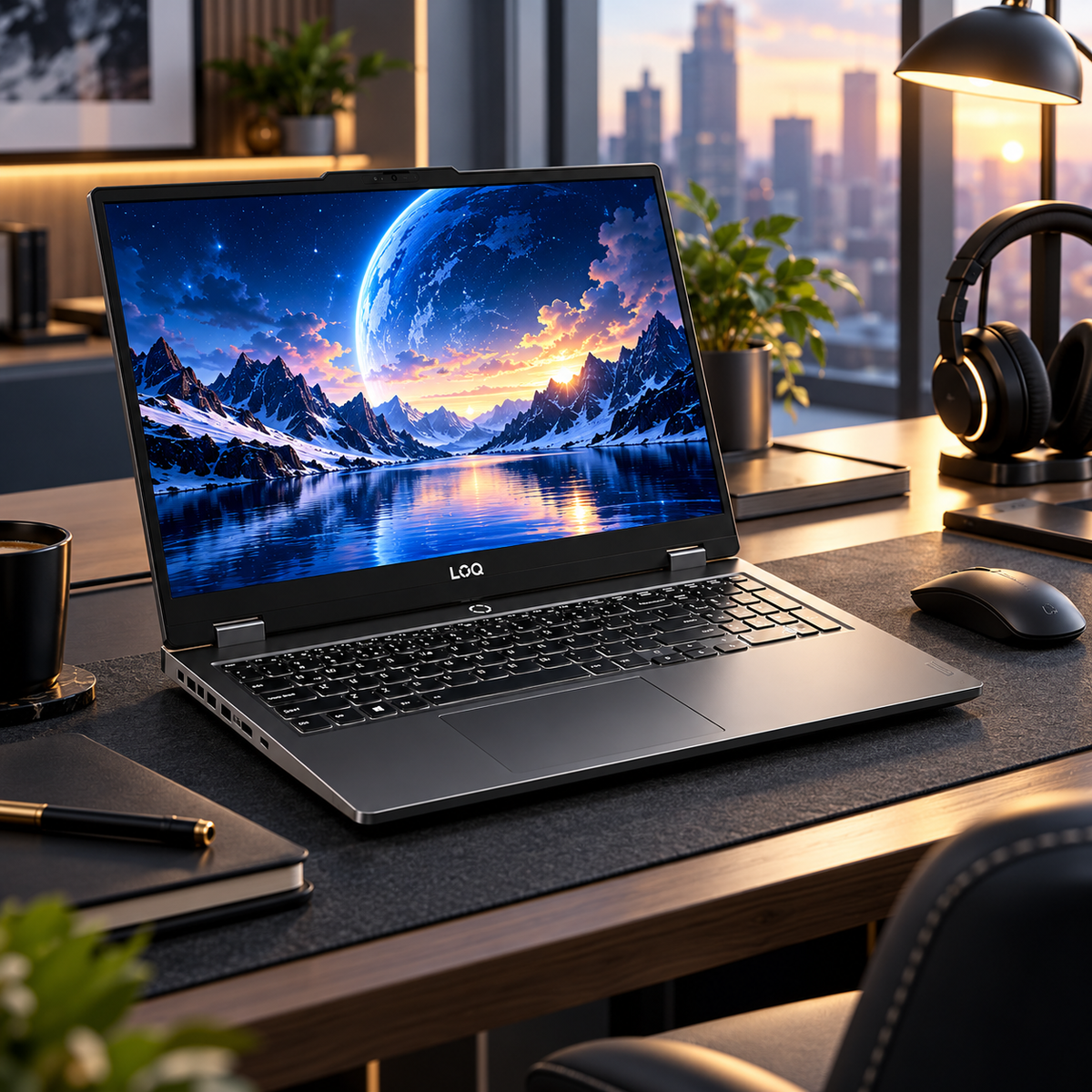Lenovo LOQ 15.6" Gaming AI Laptop – Ryzen 7, RTX 5050
